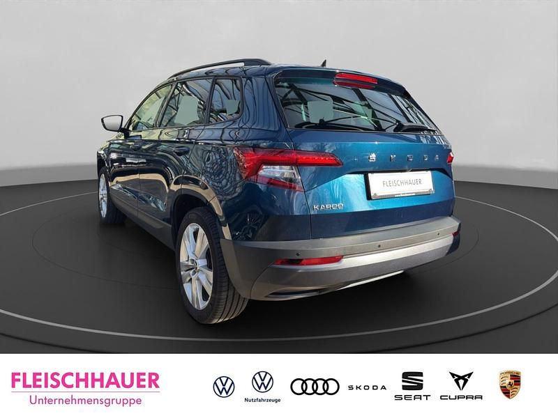 Gebraucht Skoda Karoq Style 110 PS (80 kW) 2022 Blau SUV