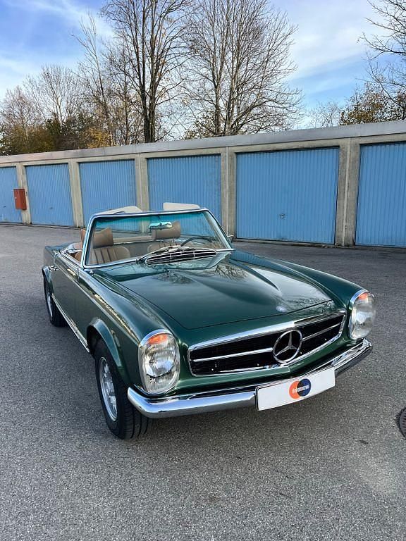 Gebraucht Mercedes SL280 170 PS (125 kW) 1968 Grün Cabrio