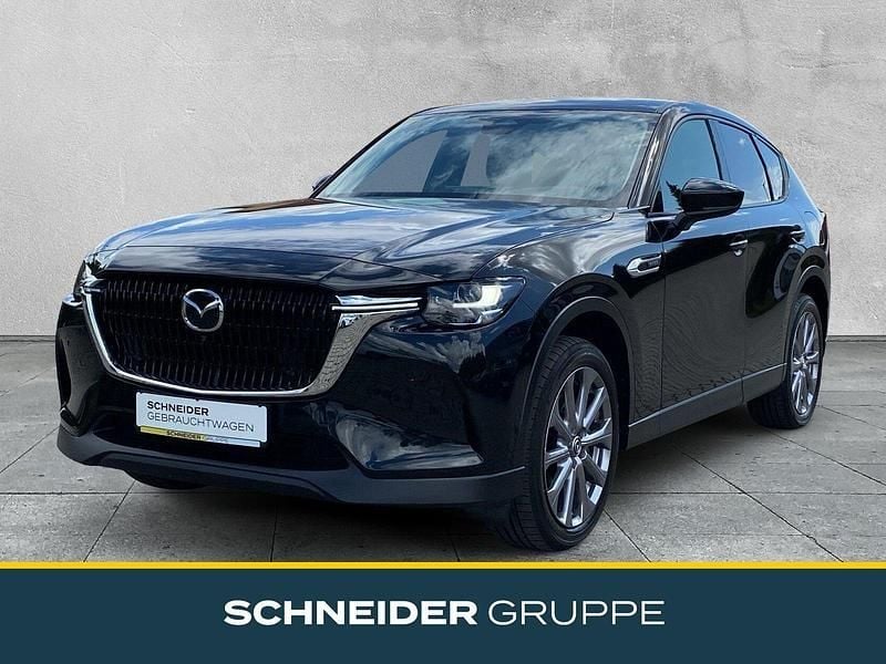 Jet black Gebraucht 2024 Mazda CX-60 Exclusive-Line SUV | 39.490 € (Guter Preis) - Bild 1/4
