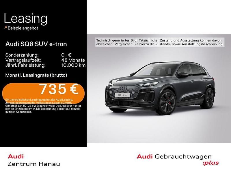 Daytonagrau perleffekt Gebraucht 2025 Audi SQ6 e-tron Sport SUV | 81.899 € (Guter Preis) - Bild 1/4