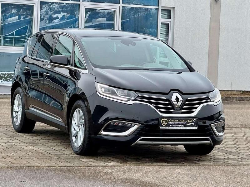 Gebraucht Renault Espace Intens 160 PS (117 kW) 2015 Schwarz Van / Kleinbus