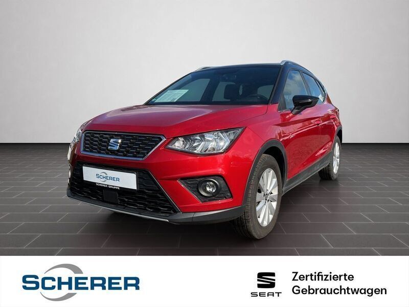 Desire rot metallic (metallic) Gebraucht 2022 Seat Arona SUV | 14.480 € (Etwas zu teuer) - Bild 1/4