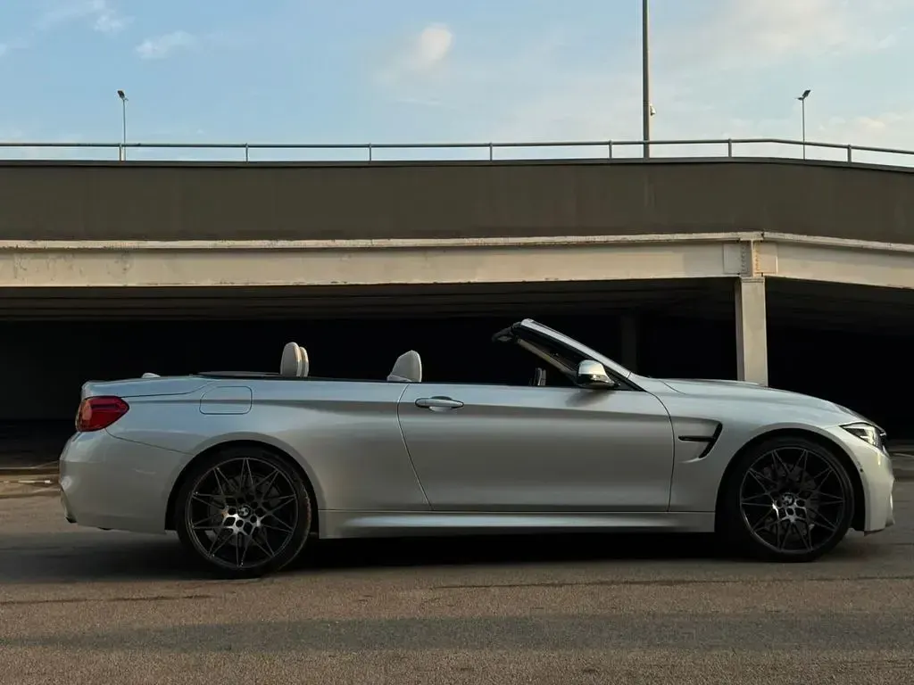 Gebraucht BMW M4 Cabriolet Sport Line 450 PS (330 kW) 2018 Silber Cabrio