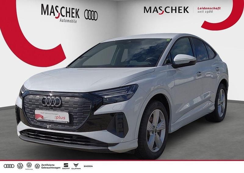 Gebraucht Audi Q4 Sportback e-tron S-Line 125 kW (170 PS) 2022 Gletscherweiss metallic SUV