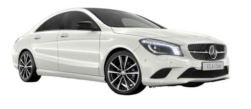 Weiß Gebraucht 2014 Mercedes CLA200 Night Coupé | 15.600 € (Fairer Preis) - Bild 1/4