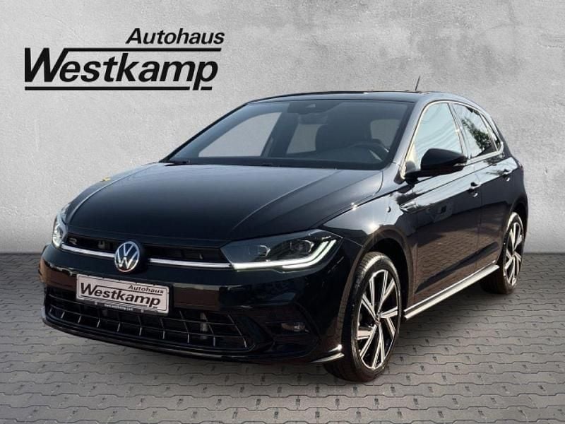 Deep black perleffekt Gebraucht 2024 VW Polo R-line Kleinwagen | 24.860 € (Fairer Preis) - Bild 1/4
