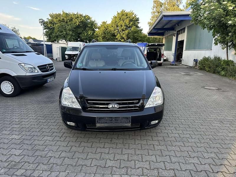 Midnightblack Gebraucht 2009 Kia Carnival EX Van / Kleinbus | 2.400 € (Teuer) - Bild 1/4