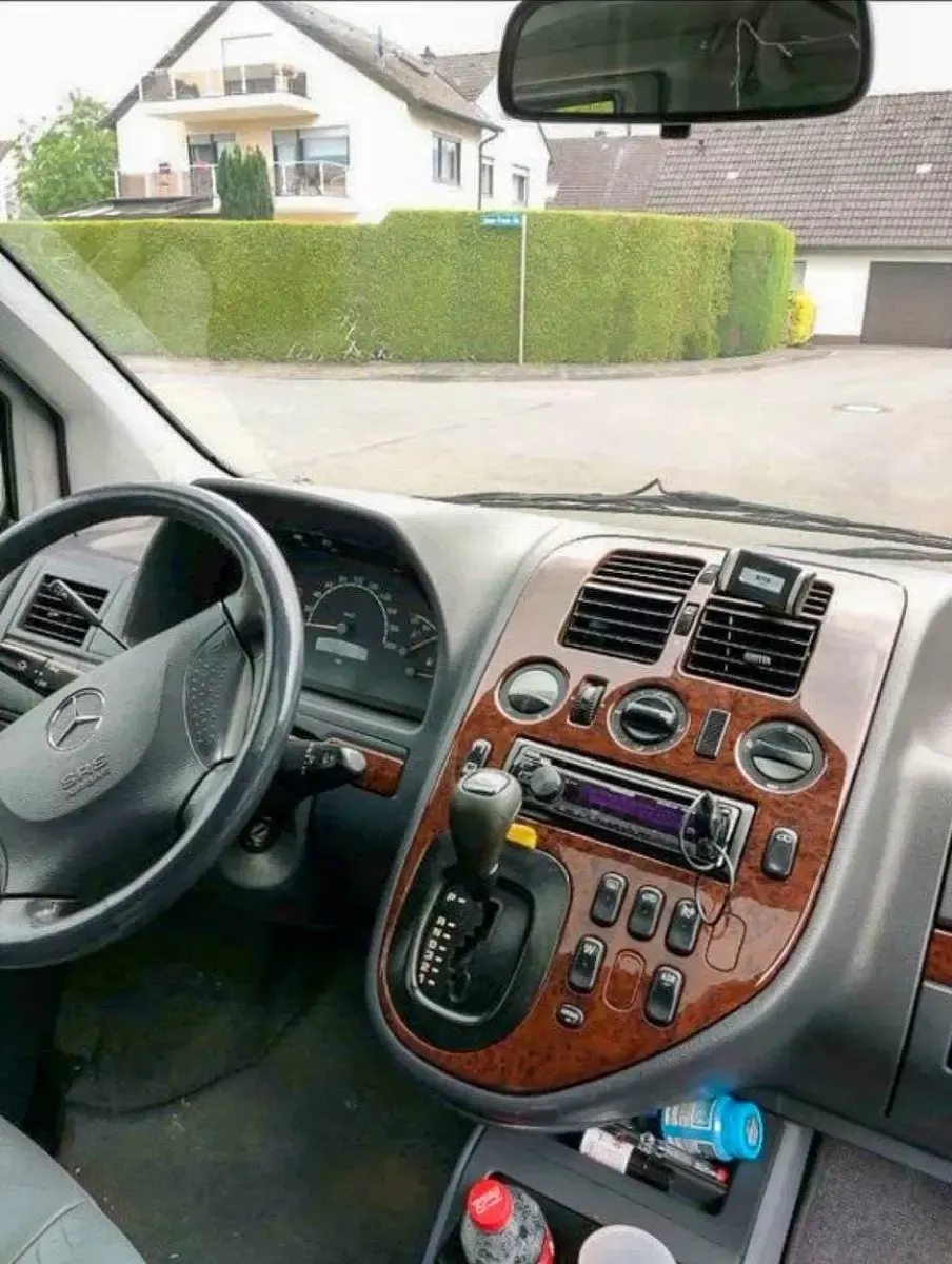 Gebraucht Mercedes V220 2000 Grün Van / Kleinbus