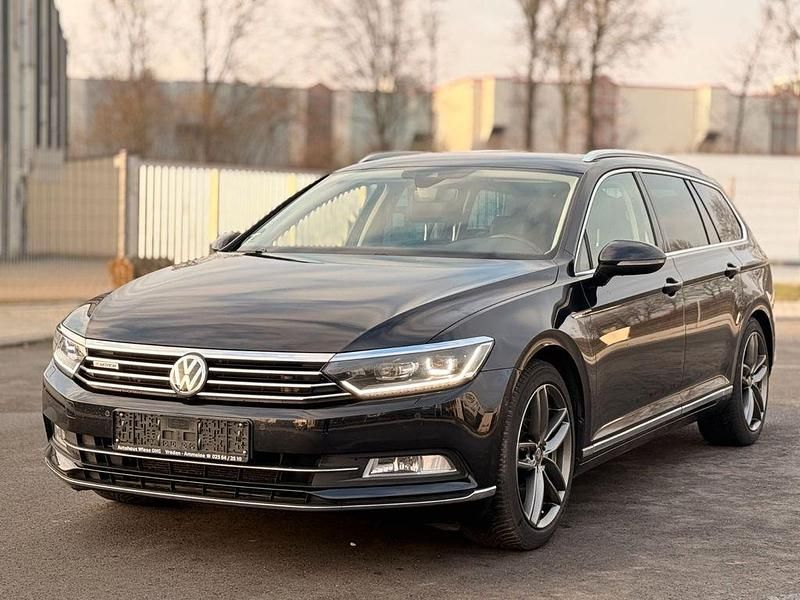 Schwarz Gebraucht 2014 VW Passat Highline Kombi | 12.500 € (Guter Preis) - Bild 1/4