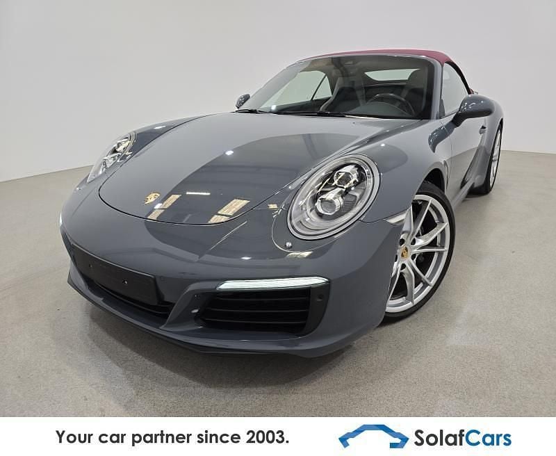 Blau Gebraucht 2017 Porsche 911 Carrera Cabriolet Cabrio | 92.900 € (Guter Preis) - Bild 1/4