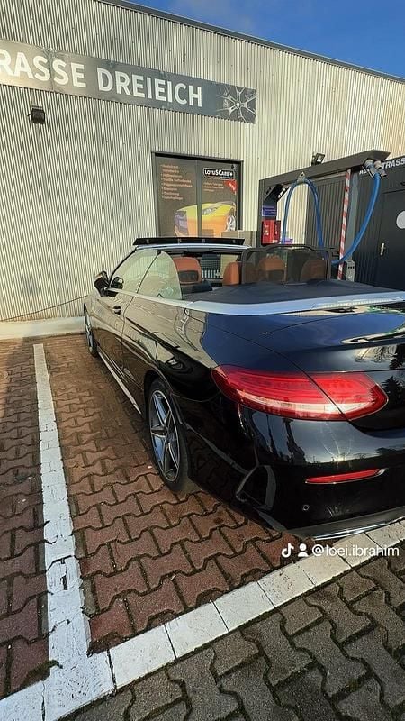 Gebraucht Mercedes C220 170 PS (125 kW) 2017 Schwarz Cabrio