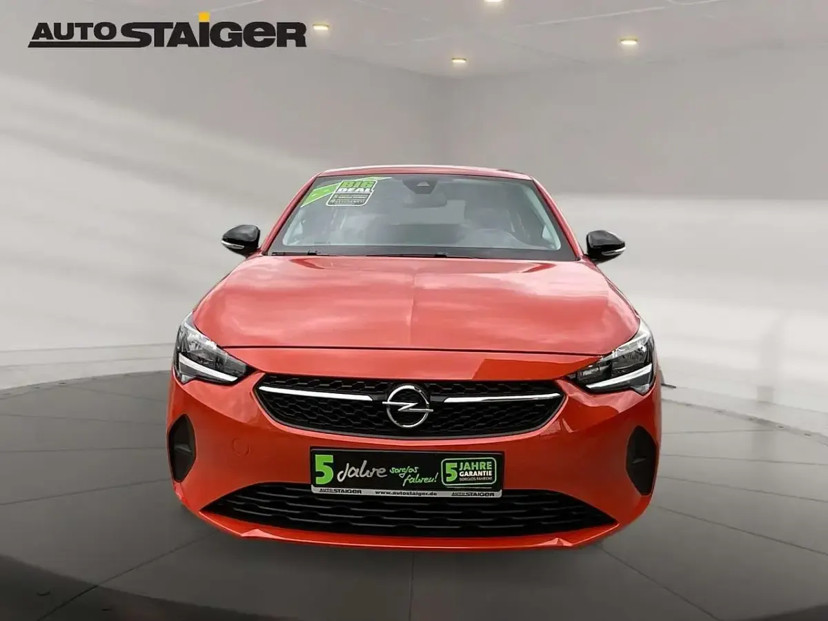 Gebraucht Opel Corsa Edition 101 PS (74 kW) 2023 Orange fizz Kleinwagen