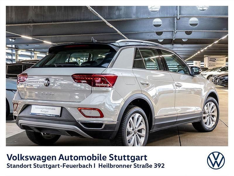 Gebraucht VW T-Roc Style 150 PS (110 kW) 2022 Ascotgrau schwarz SUV