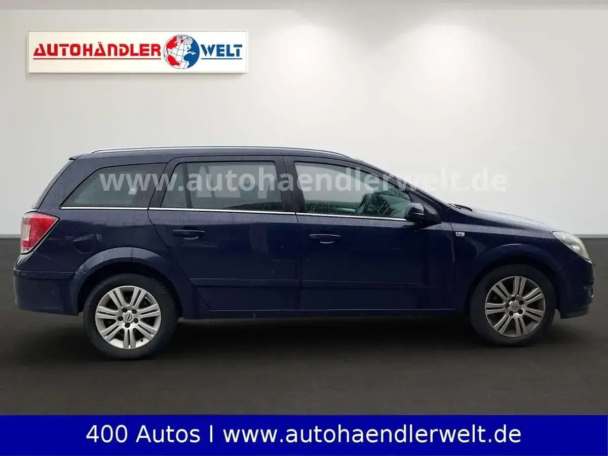 Gebraucht Opel Astra 116 PS (85 kW) 2007 Blau Kombi