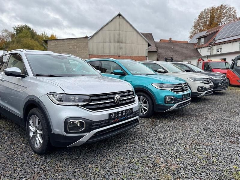 Blau Gebraucht 2020 VW T-Cross Style SUV | 17.400 € (Guter Preis) - Bild 1/4