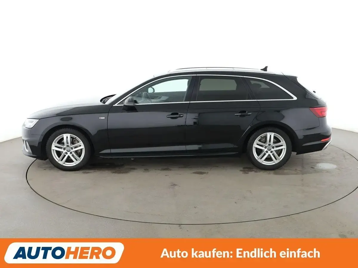 Brugt Audi A4 S-Line 190 HK (139 kW) 2019 Sort Stationcar