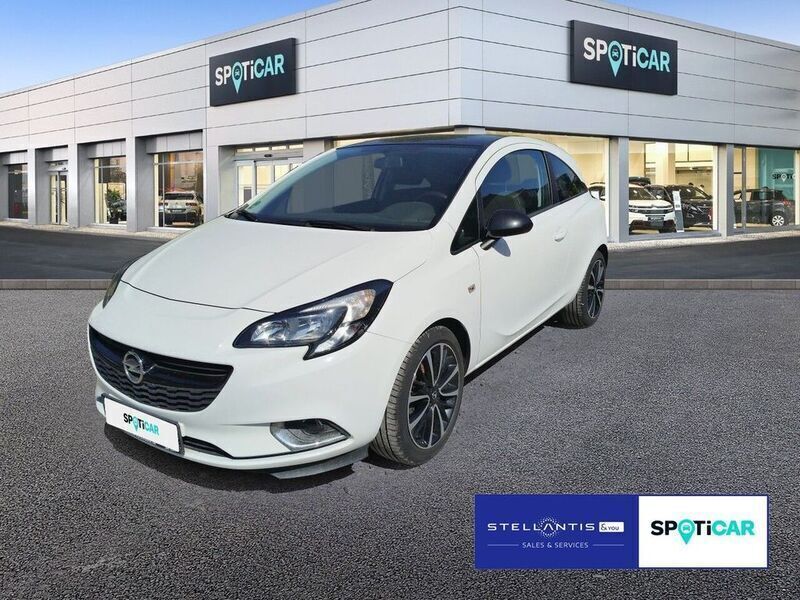 Weiß Gebraucht 2016 Opel Corsa Color Edition Limousine | 3.200 € - Bild 1/4