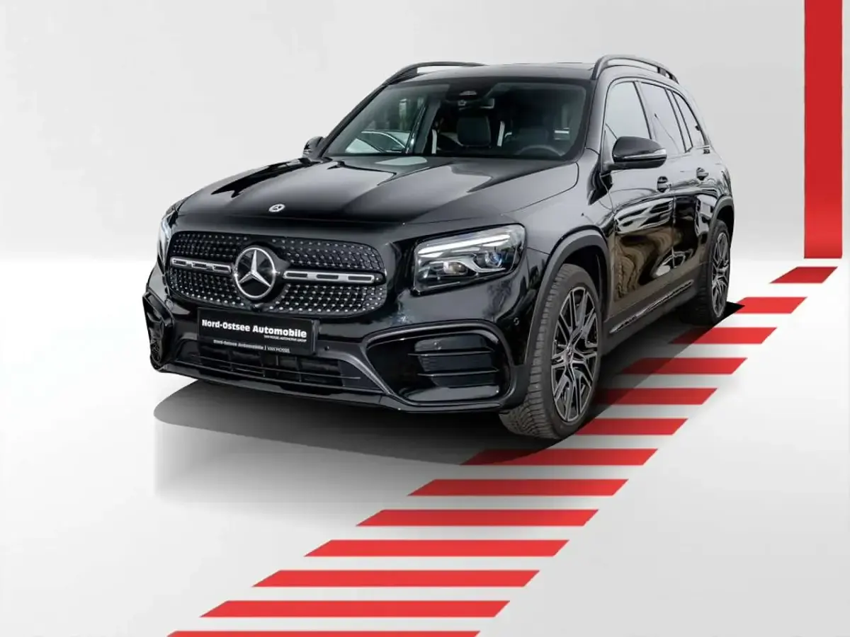 Gebraucht Mercedes GLB200 AMG line 150 PS (110 kW) 2025 Metalliclack kosmosschwarz SUV