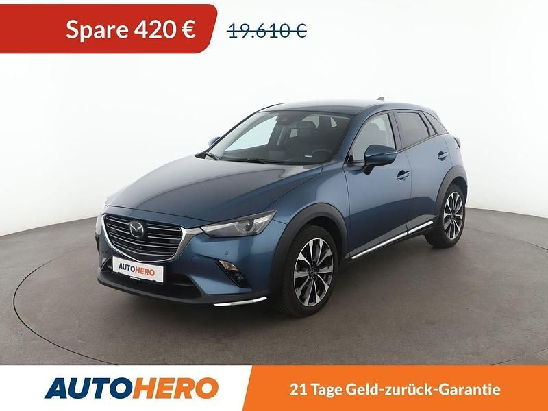 Blau Gebraucht 2020 Mazda CX-3 Selection SUV | 19.190 € (Fairer Preis) - Bild 1/3