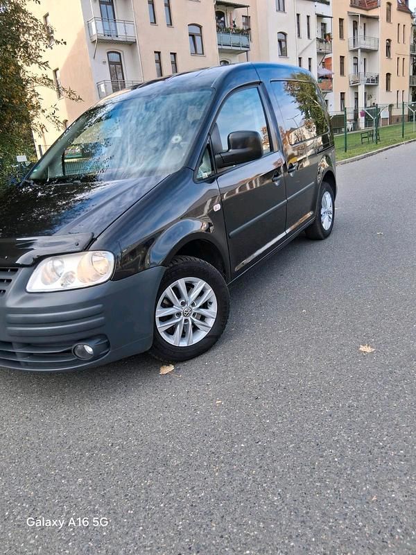 Gebraucht VW Caddy Life 105 PS (77 kW) 2008 Schwarz Van / Kleinbus