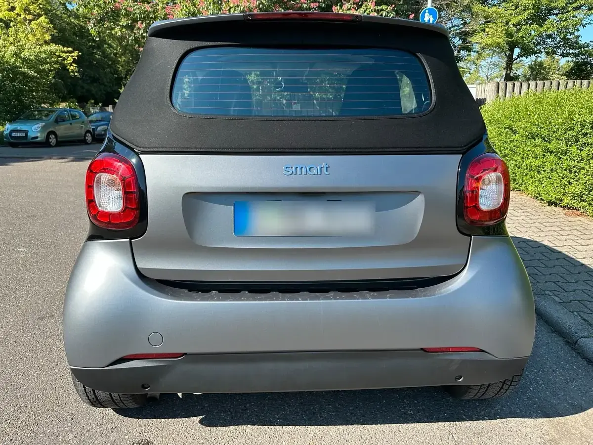 Occasion Smart ForTwo Cabrio Brabus 90 ch (66 kW) 2017 Gris Cabriolet