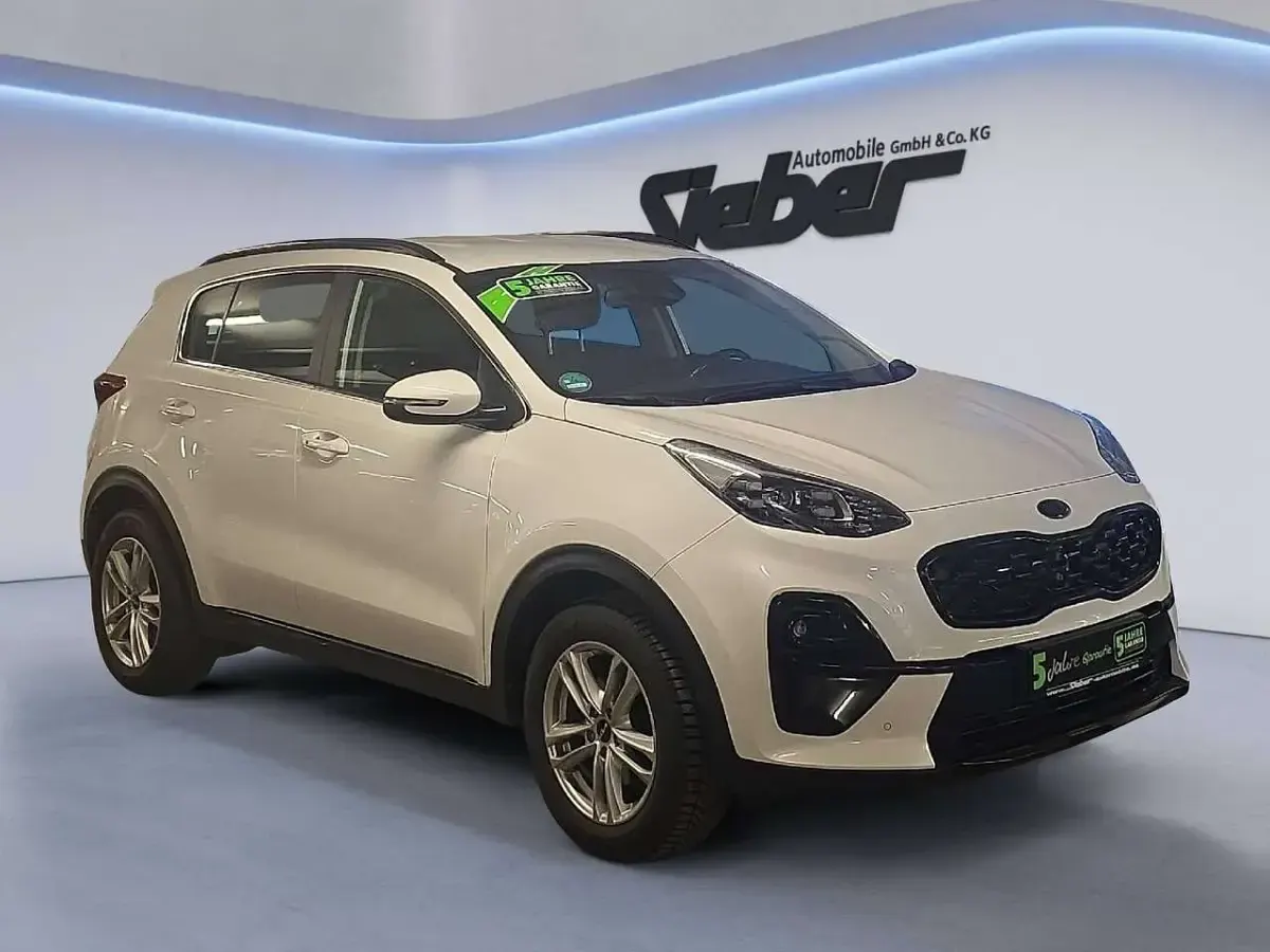 Gebraucht Kia Sportage 177 PS (130 kW) 2021 Deluxeweiss SUV