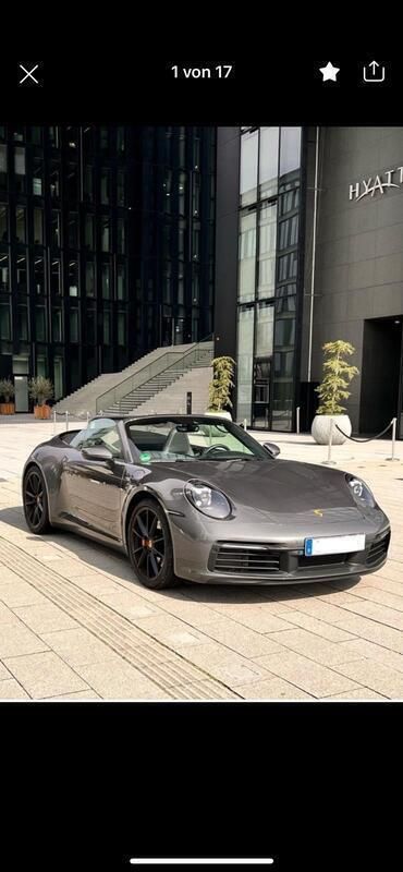 Grau Gebraucht 2020 Porsche 992 Chrono Cabrio | 135.000 € (Fairer Preis) - Bild 1/4