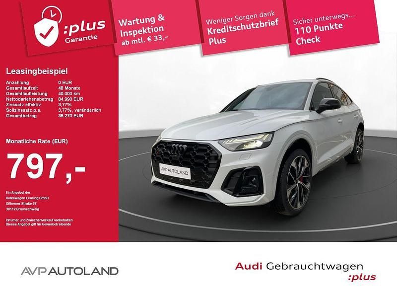 Weiß Gebraucht 2025 Audi SQ5 Sportback Sport SUV | 87.987 € (Etwas zu teuer) - Bild 1/4