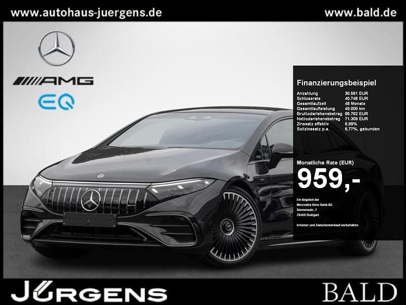 Metalliclack graphitgrau Gebraucht 2024 Mercedes EQS 53 AMG AMG Limousine | 98.840 € (Superpreis) - Bild 1/4