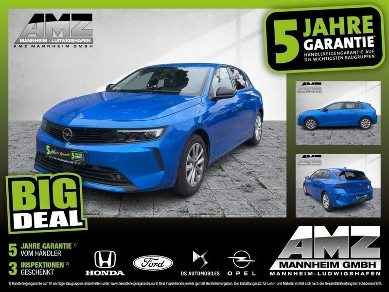Blau/typ aussenverkleidung met Gebraucht 2023 Opel Astra Elegance Limousine | 20.990 € (Fairer Preis) - Bild 1/4