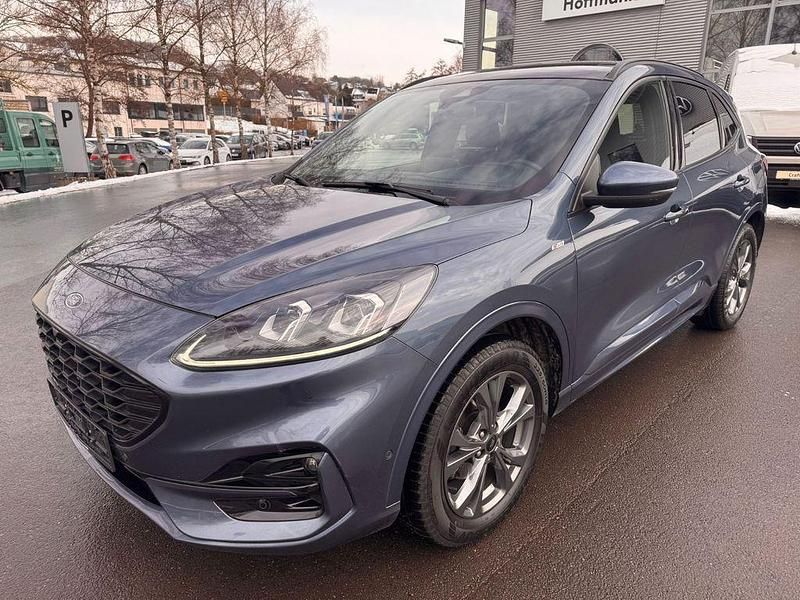 Grau Gebraucht 2021 Ford Kuga ST-Line X SUV | 15.999 € (Superpreis) - Bild 1/4