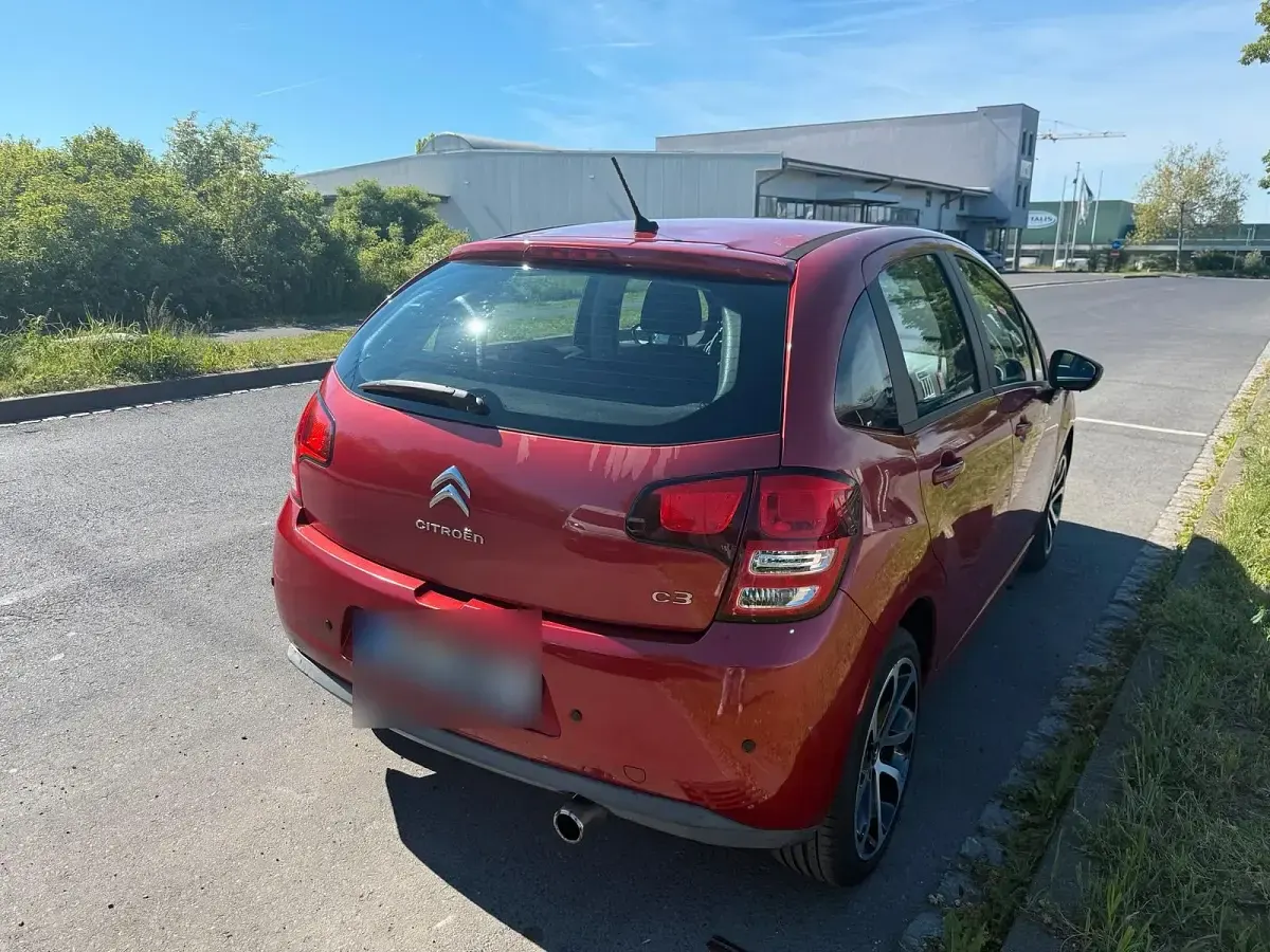 Gebraucht Citroën C3 Tendance 95 PS (69 kW) 2010 Rot Kleinwagen