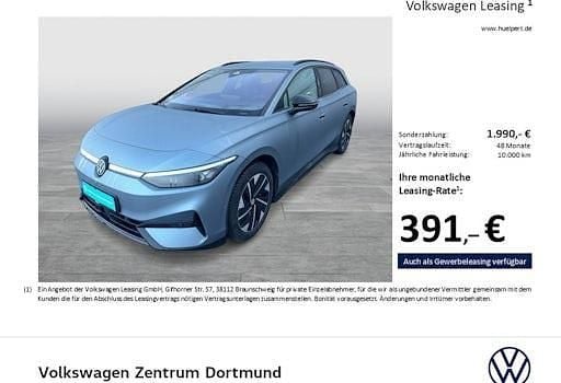 Gebraucht VW ID.7 Pro 210 kW (286 PS) 2025 Blau Kombi