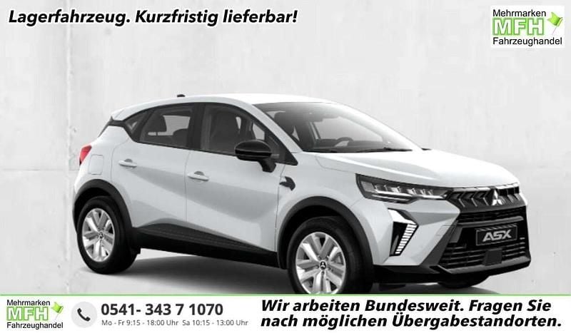 Neu Mitsubishi ASX Plus 91 PS (66 kW) 2025 Crystal weiß metallic SUV