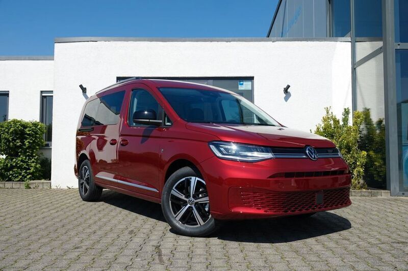 Fortana red metallic Neu 2025 VW Caddy Maxi Style Van / Kleinbus | 35.970 € (Superpreis) - Bild 1/4