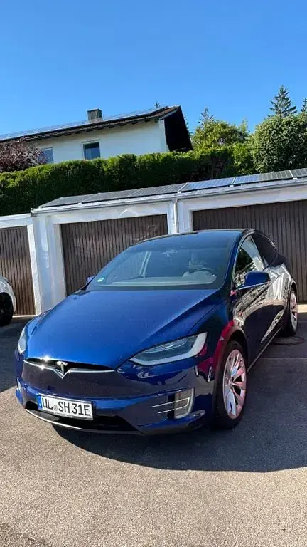 Gebraucht Tesla Model X 311 kW (423 PS) 2017 Blau SUV