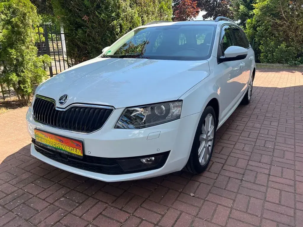 Gebraucht Skoda Octavia G-TEC Style 110 PS (80 kW) 2017 Weiß Kombi