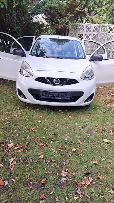 Weiß Gebraucht 2014 Nissan Micra Kleinwagen | 5.000 € (Fairer Preis) - Bild 1/4