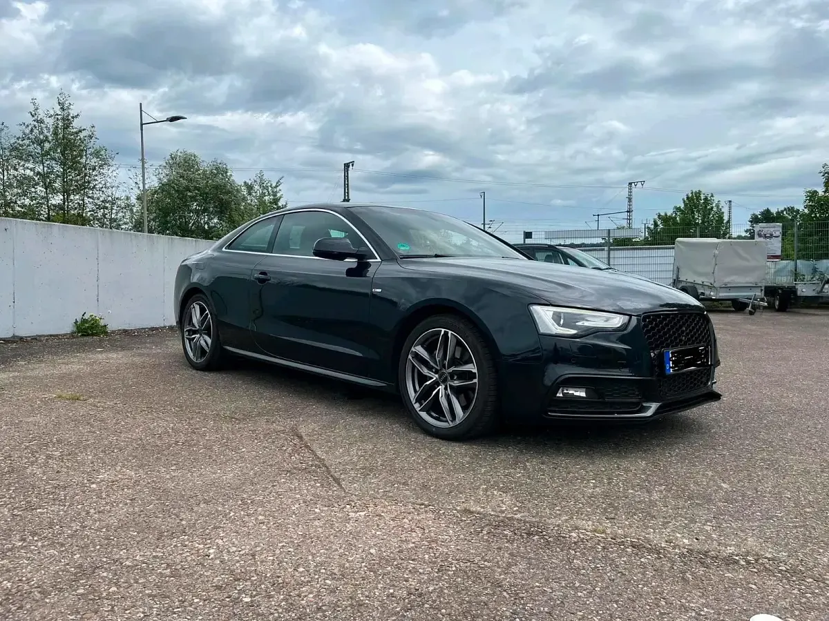 Gebraucht Audi A5 S-Line 245 PS (180 kW) 2014 Schwarz Coupé