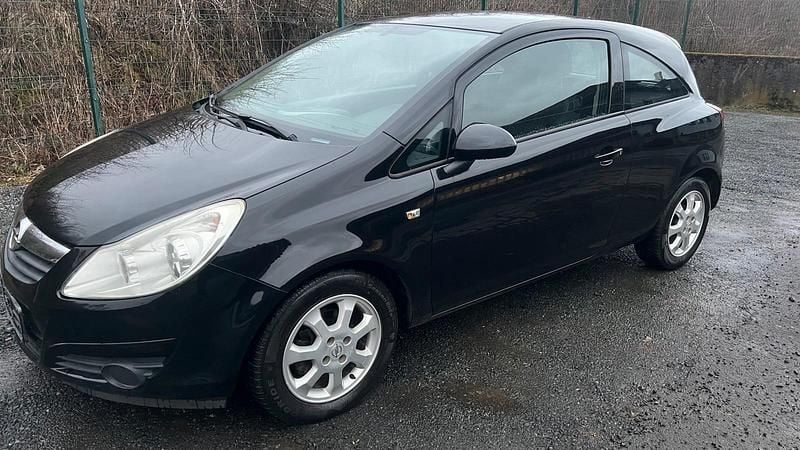 Gebraucht Opel Corsa 80 PS (58 kW) 2008 Schwarz Kleinwagen