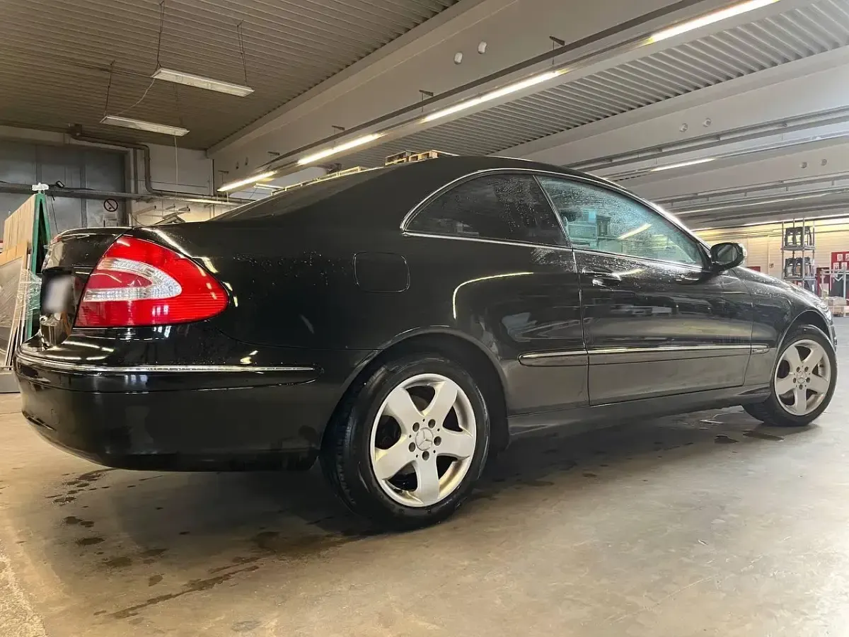 Gebraucht Mercedes CLK200 2004 Schwarz Coupé