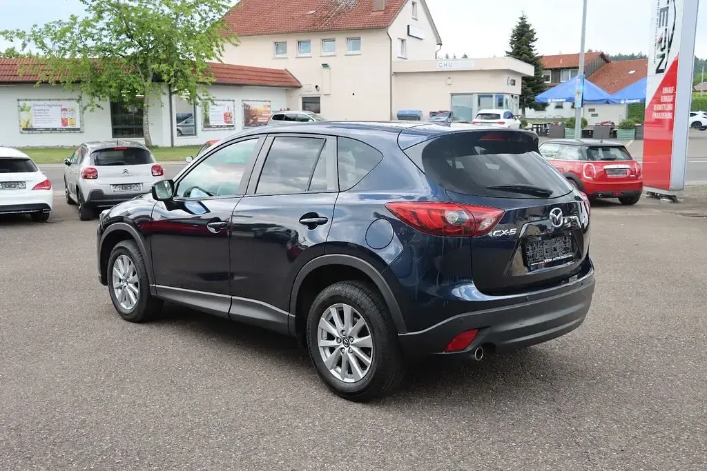 Gebraucht Mazda CX-5 Exclusive-Line 150 PS (110 kW) 2015 Blau SUV