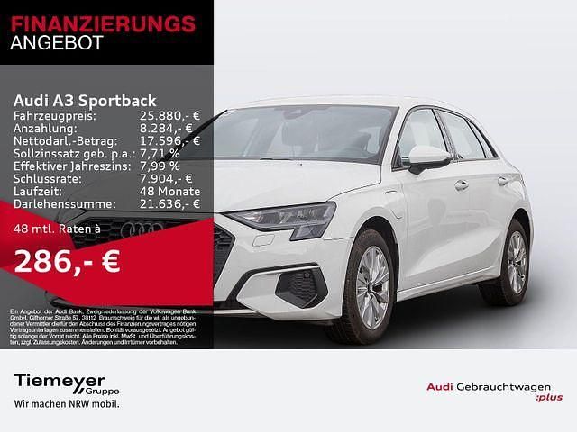 Ibisweiß Gebraucht 2022 Audi A3 Sportback e-tron Comfort Limousine | 25.880 € (Fairer Preis) - Bild 1/1