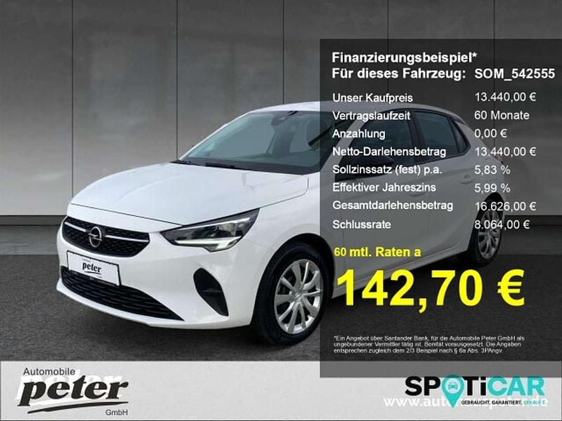 Gebraucht Opel Corsa-e Edition 100 kW (136 PS) 2021 Weiß Kleinwagen