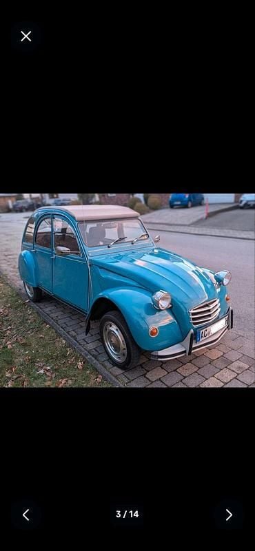 Gebraucht Citroën 2CV 27 PS (19 kW) 1982 Blau Limousine