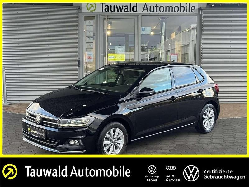 Deep black perleffekt Gebraucht 2021 VW Polo Highline Limousine | 19.190 € (Fairer Preis) - Bild 1/4
