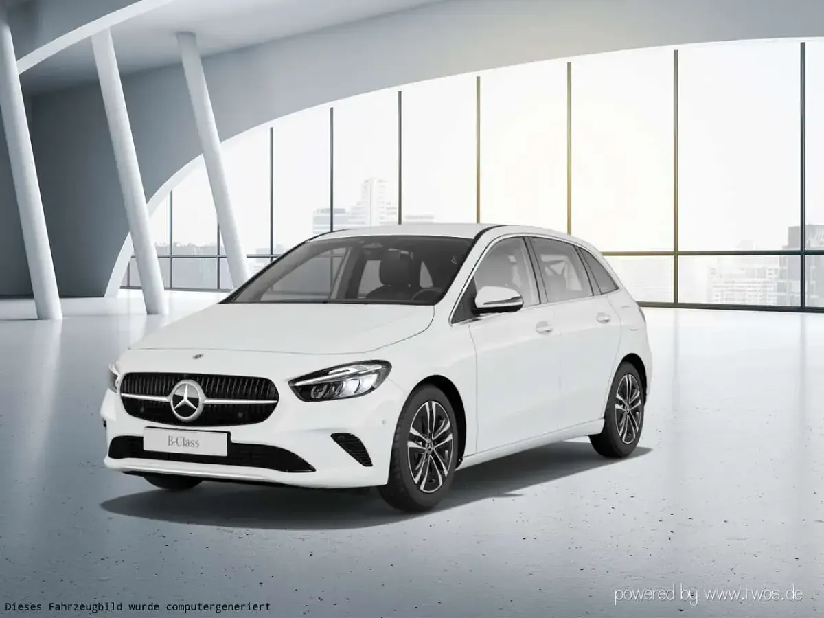Gebraucht Mercedes B180 Progressive 136 PS (100 kW) 2026 Unilack polarweiß Kleinwagen