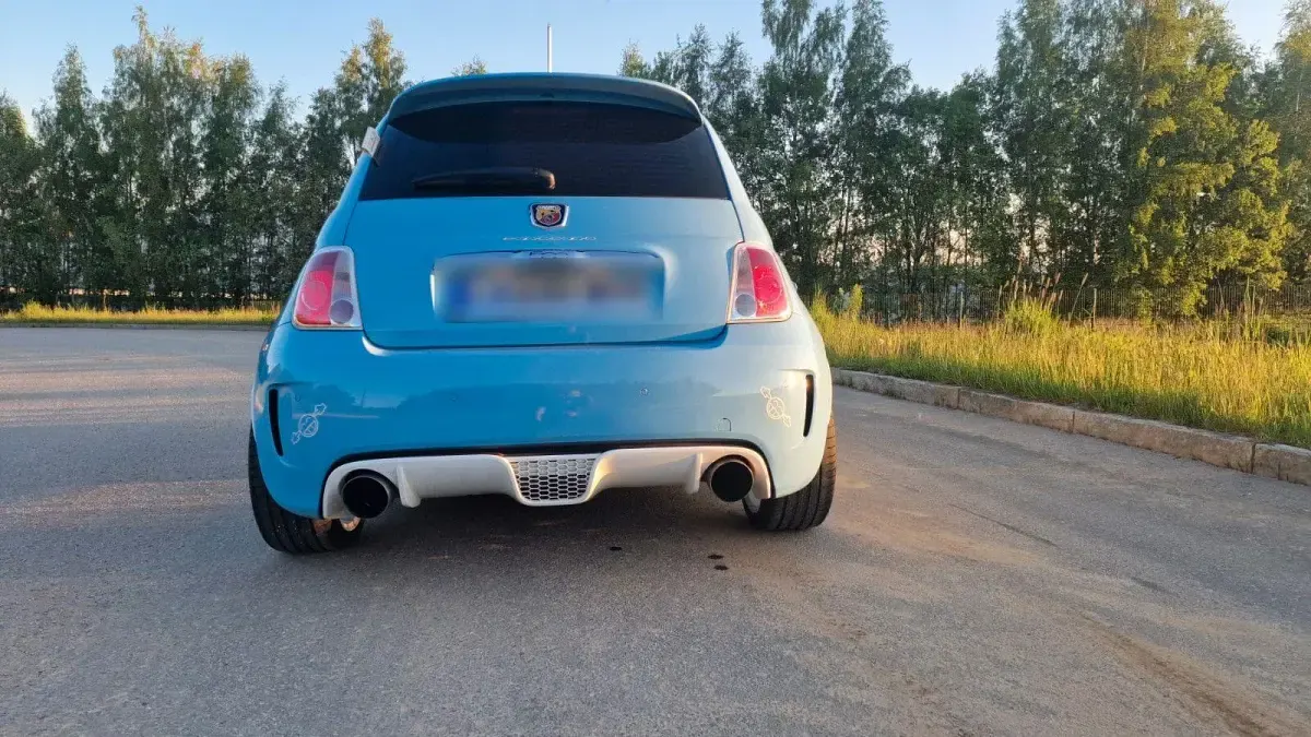 Gebraucht Abarth 500 135 PS (99 kW) 2013 Blau Kleinwagen