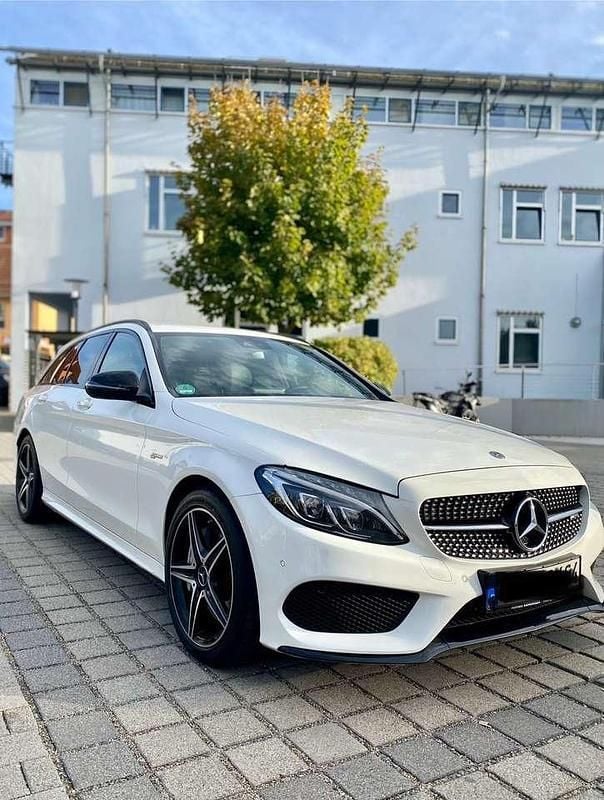 Weiß Gebraucht 2017 Mercedes C450 AMG AMG Kombi | 26.500 € (Superpreis) - Bild 1/4