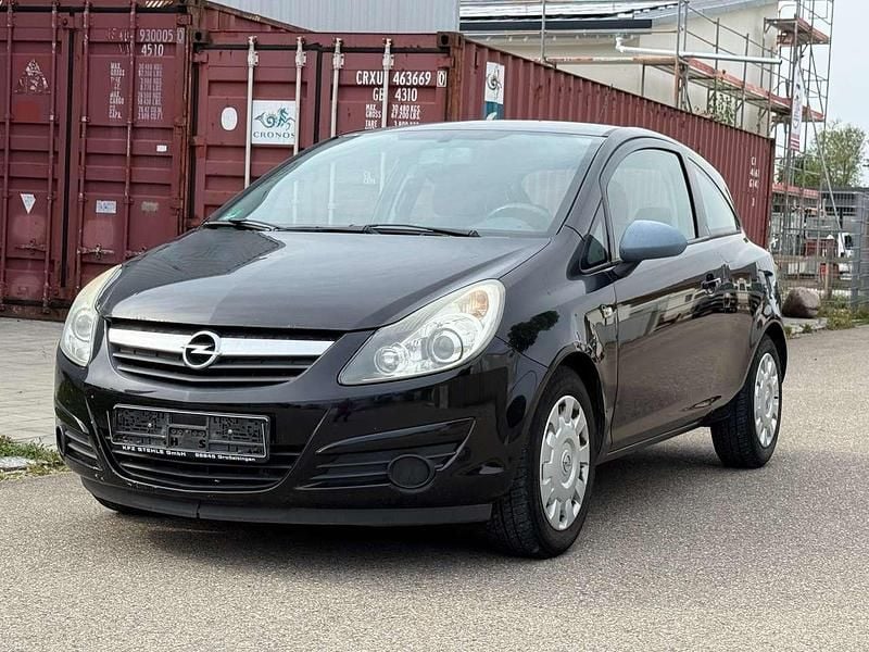 Schwarz Gebraucht 2008 Opel Corsa Edition Kleinwagen | 1.000 € (Guter Preis) - Bild 1/4